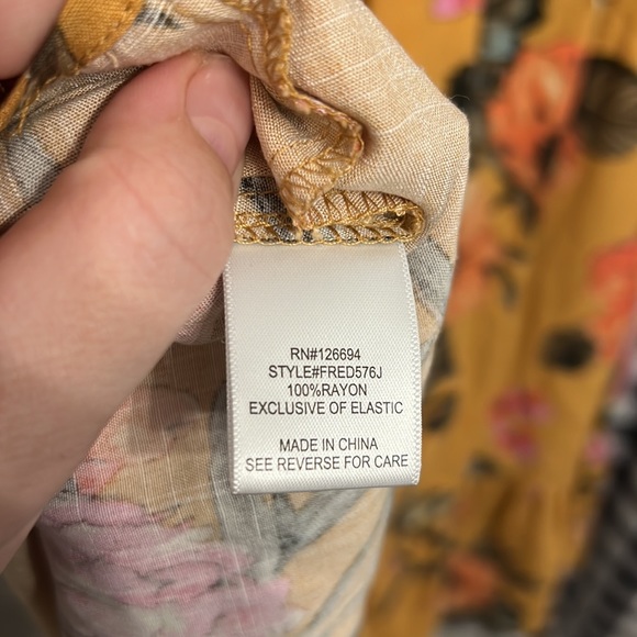 Perfect Floral Flowy Bow Tie Shoulder Maxi Dress - Picture 12 of 15